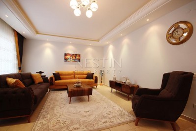 Меблированные апартаменты 2+1 в центре Махмутлара с видом на море в ухоженном комплексе фото 14