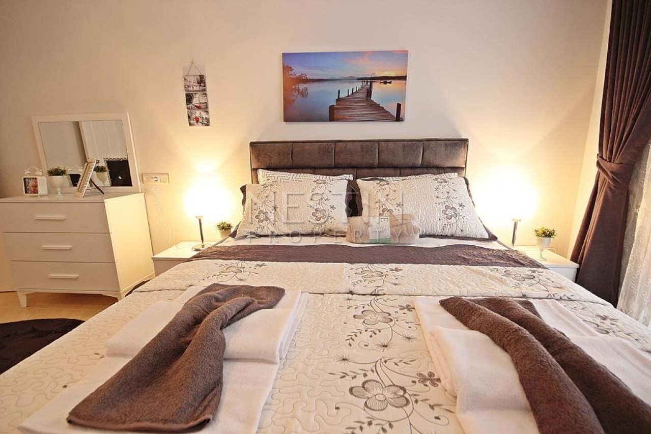 Меблированные апартаменты 2+1 в центре Махмутлара с видом на море в ухоженном комплексе фото 22