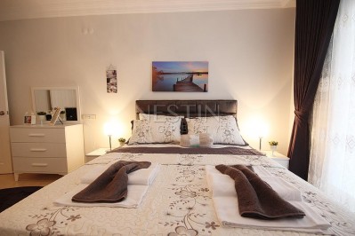 Меблированные апартаменты 2+1 в центре Махмутлара с видом на море в ухоженном комплексе фото 23