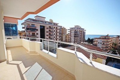 Меблированные апартаменты 2+1 в центре Махмутлара с видом на море в ухоженном комплексе фото 35