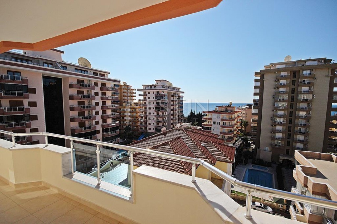 Меблированные апартаменты 2+1 в центре Махмутлара с видом на море в ухоженном комплексе фото 37