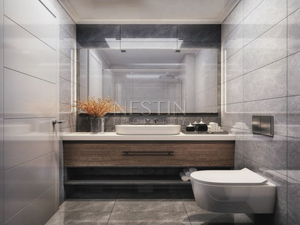 Новый жилой комплекс на стадии строительства в районе Демирташ фото 22