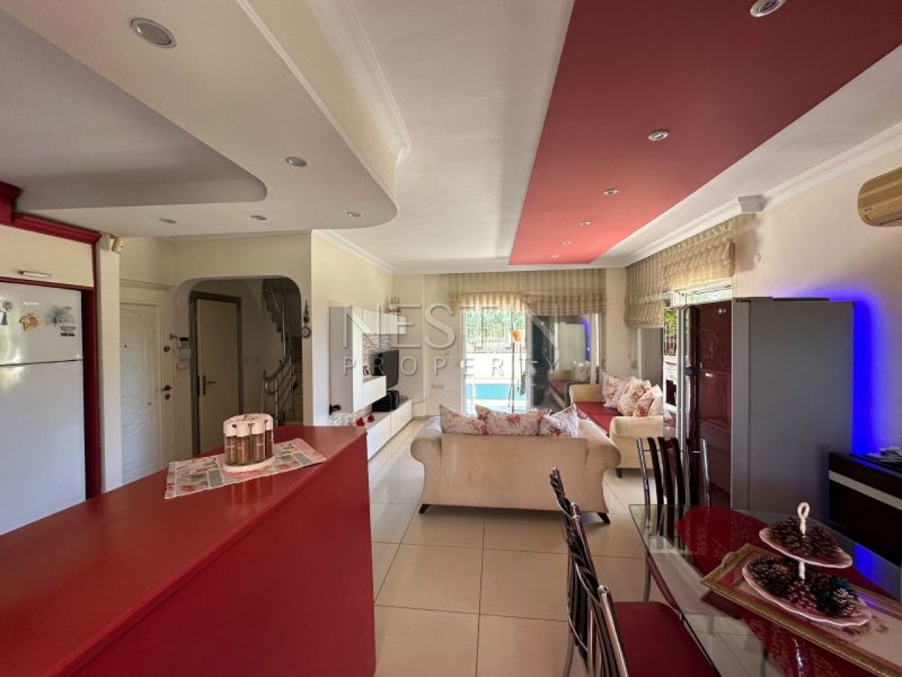 Вилла 4+1 в районе Конаклы в 200 м от Средиземного моря фото 3