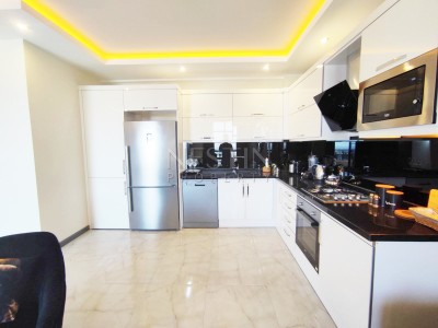 Полностью меблированная квартира 2+1 в Махмутларе с видом на море фото 15