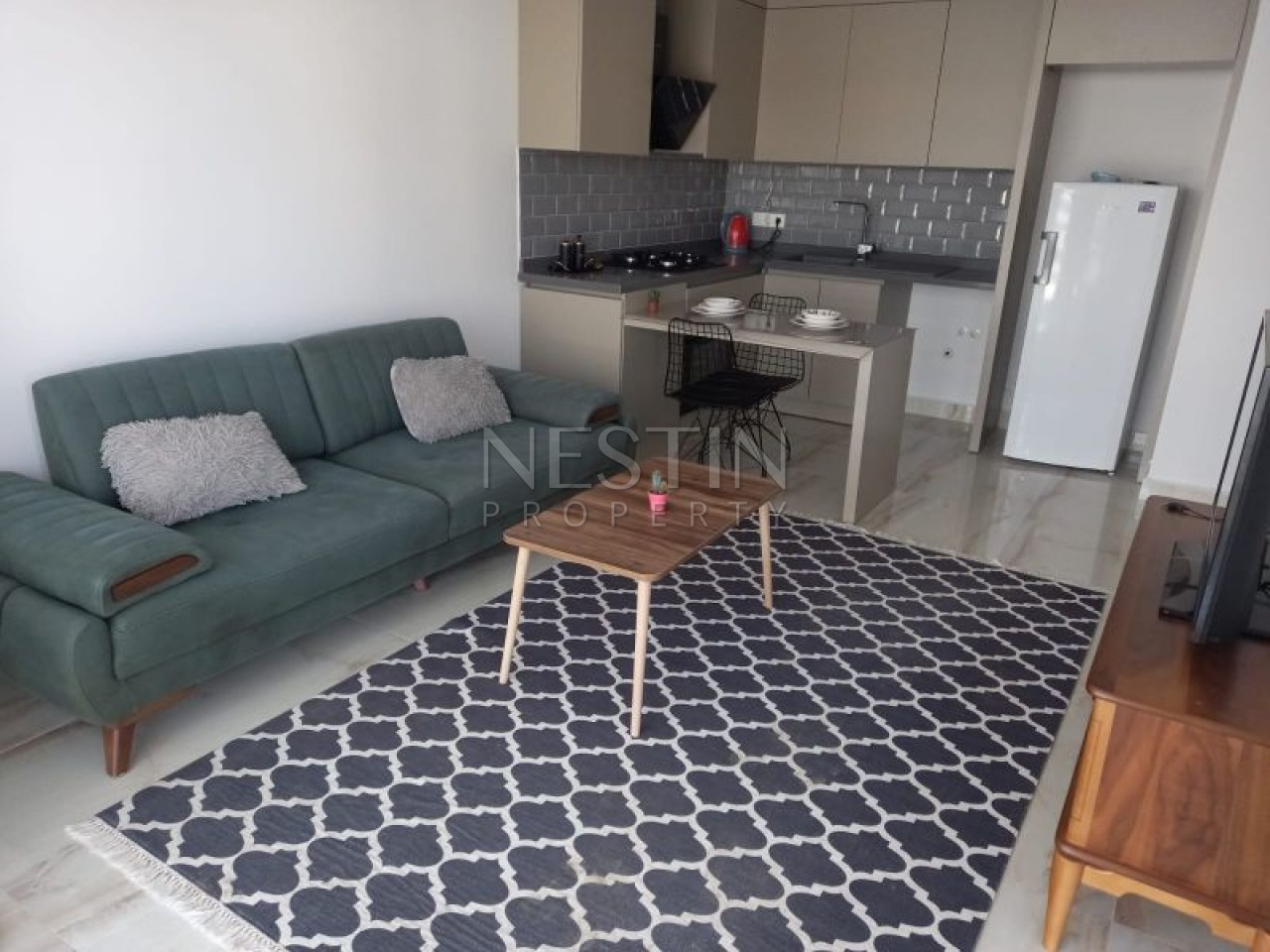 Квартира 1+1 в районе Каргыджак в 300 м от Средиземного моря фото 4