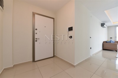 Двухуровневая квартира 2+1 с выходом в сад в Кестеле с мебелью фото 11