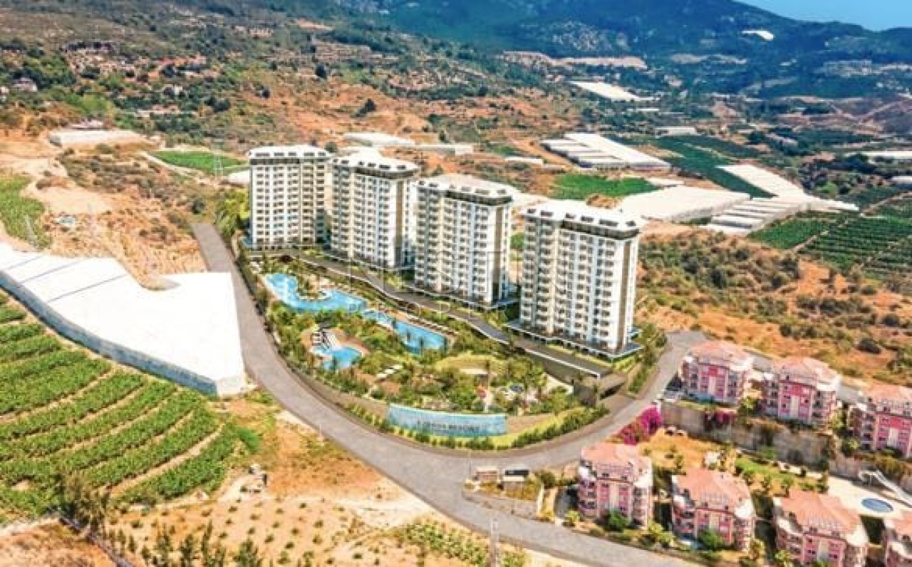 Квартира 1+1 в районе Махмутлар в новом ЖК в 2500 м от Средиземного моря фото 4