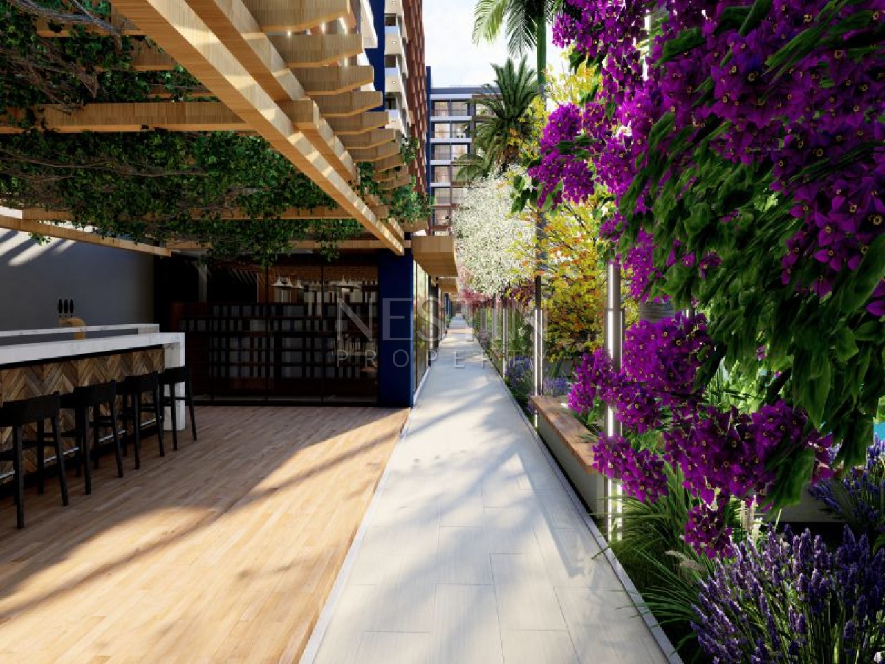 Новый ЖК на стадии строительства в городе Мерсин в районе Томюк в 520 м от Средиземного моря фото 9