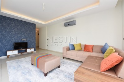 Двухуровневая квартира 2+1 с выходом в сад в Кестеле с мебелью фото 18