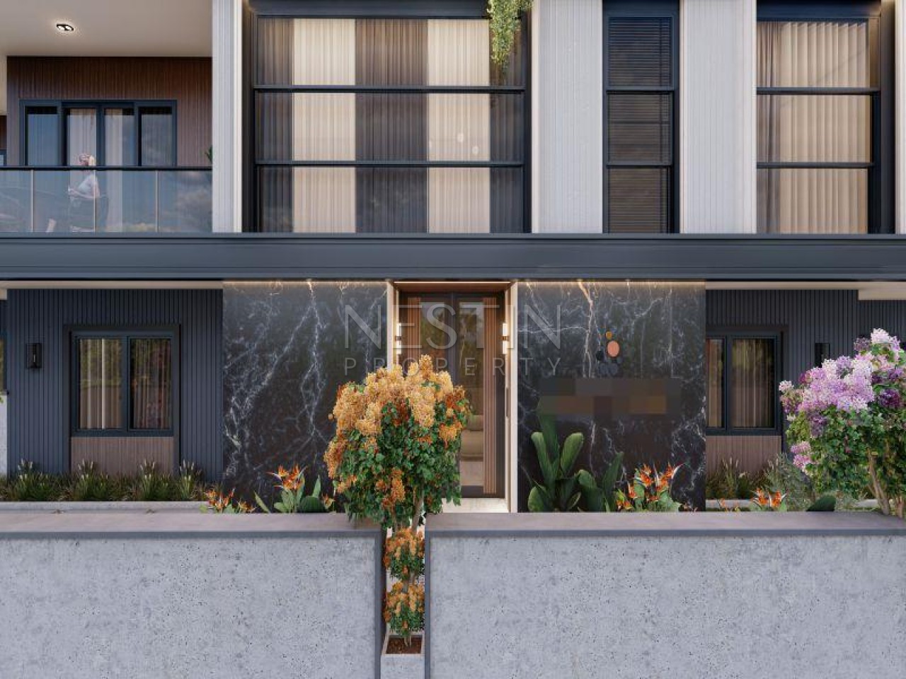 Hовый жилой комплекс на стадии строительства в городе Алания, в районе Кестель в 250 м от Средиземного моря. фото 6