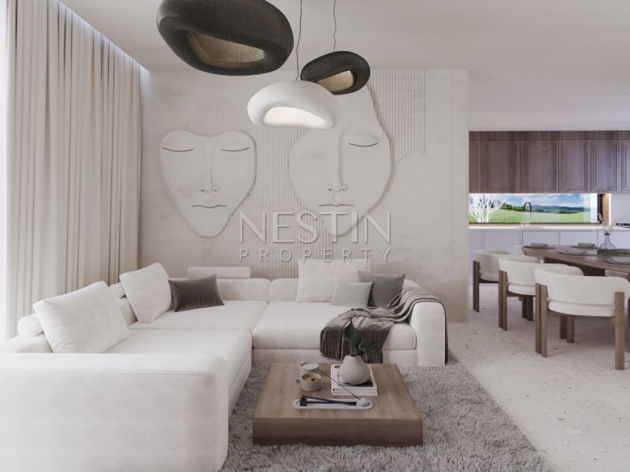 Hовый жилой комплекс на стадии строительства в городе Алания, в районе Кестель в 250 м от Средиземного моря. фото 16