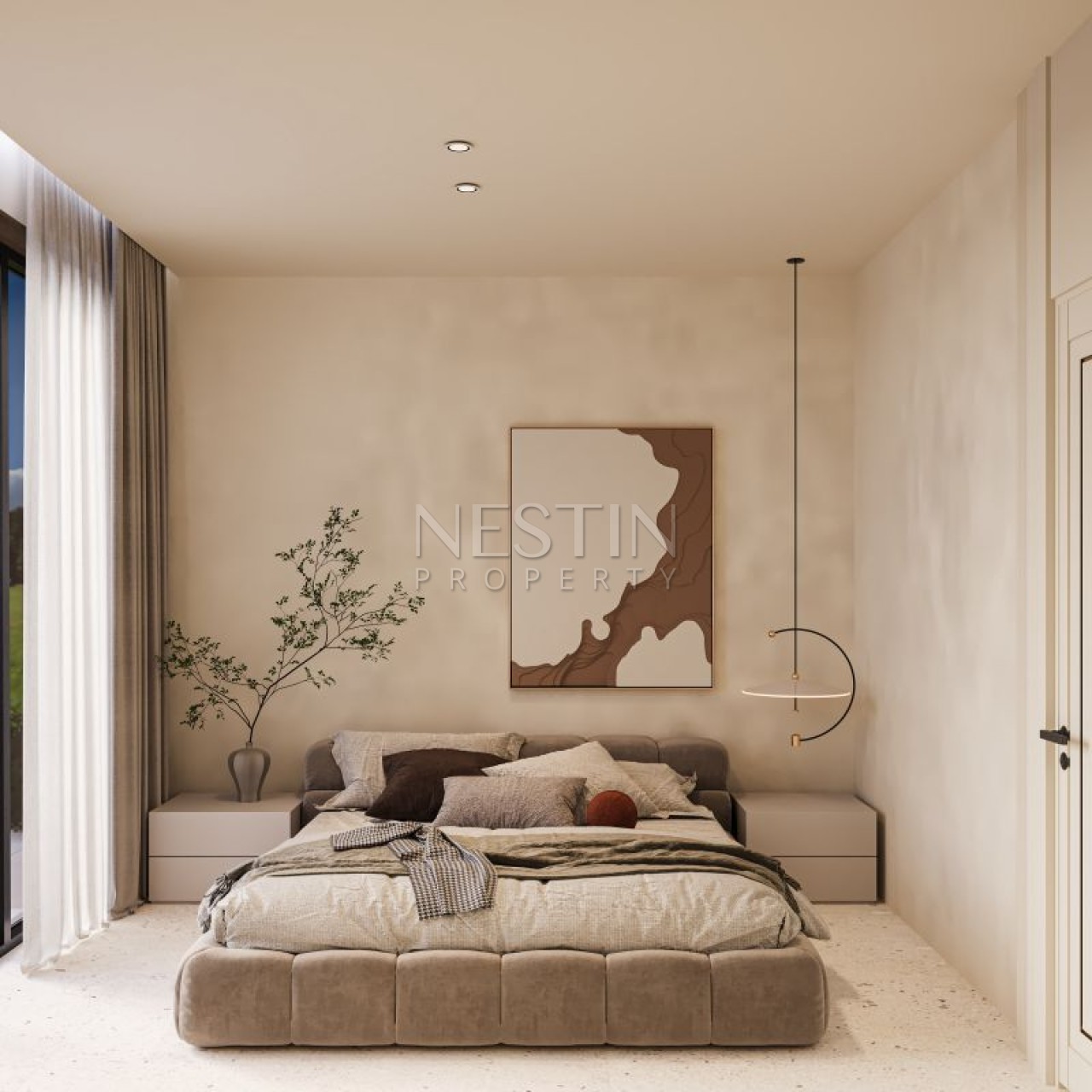 Hовый жилой комплекс на стадии строительства в городе Алания, в районе Кестель в 250 м от Средиземного моря. фото 19