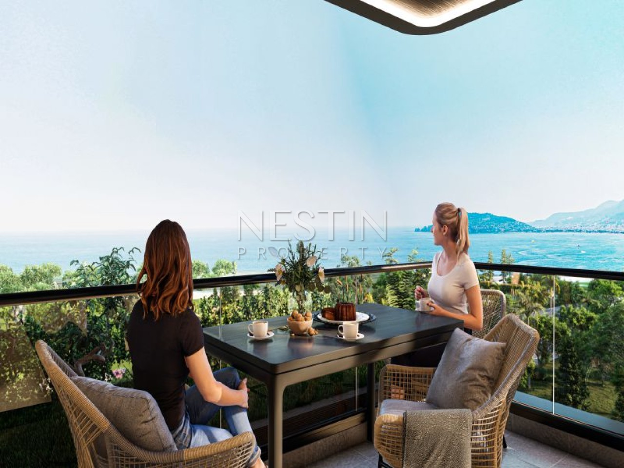 Hовый жилой комплекс на стадии строительства в городе Алания, в районе Кестель в 250 м от Средиземного моря. фото 23