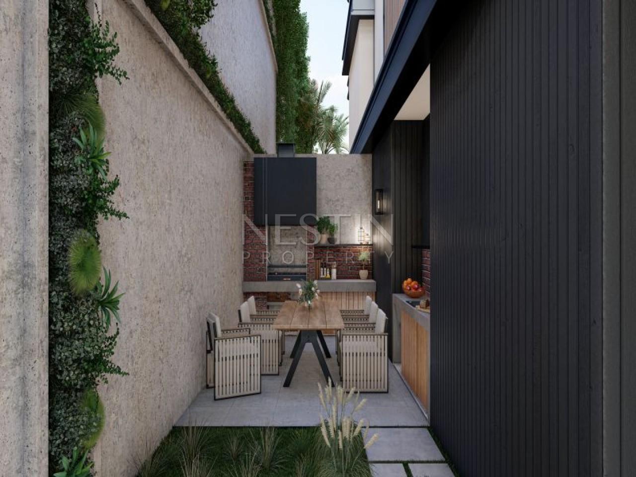 Hовый жилой комплекс на стадии строительства в городе Алания, в районе Кестель в 250 м от Средиземного моря. фото 37