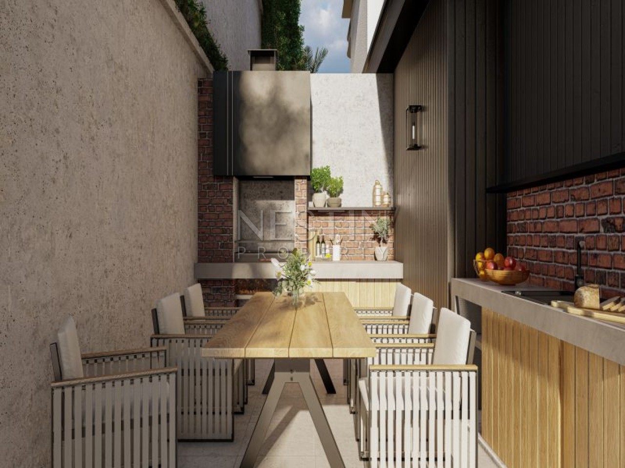 Hовый жилой комплекс на стадии строительства в городе Алания, в районе Кестель в 250 м от Средиземного моря. фото 38