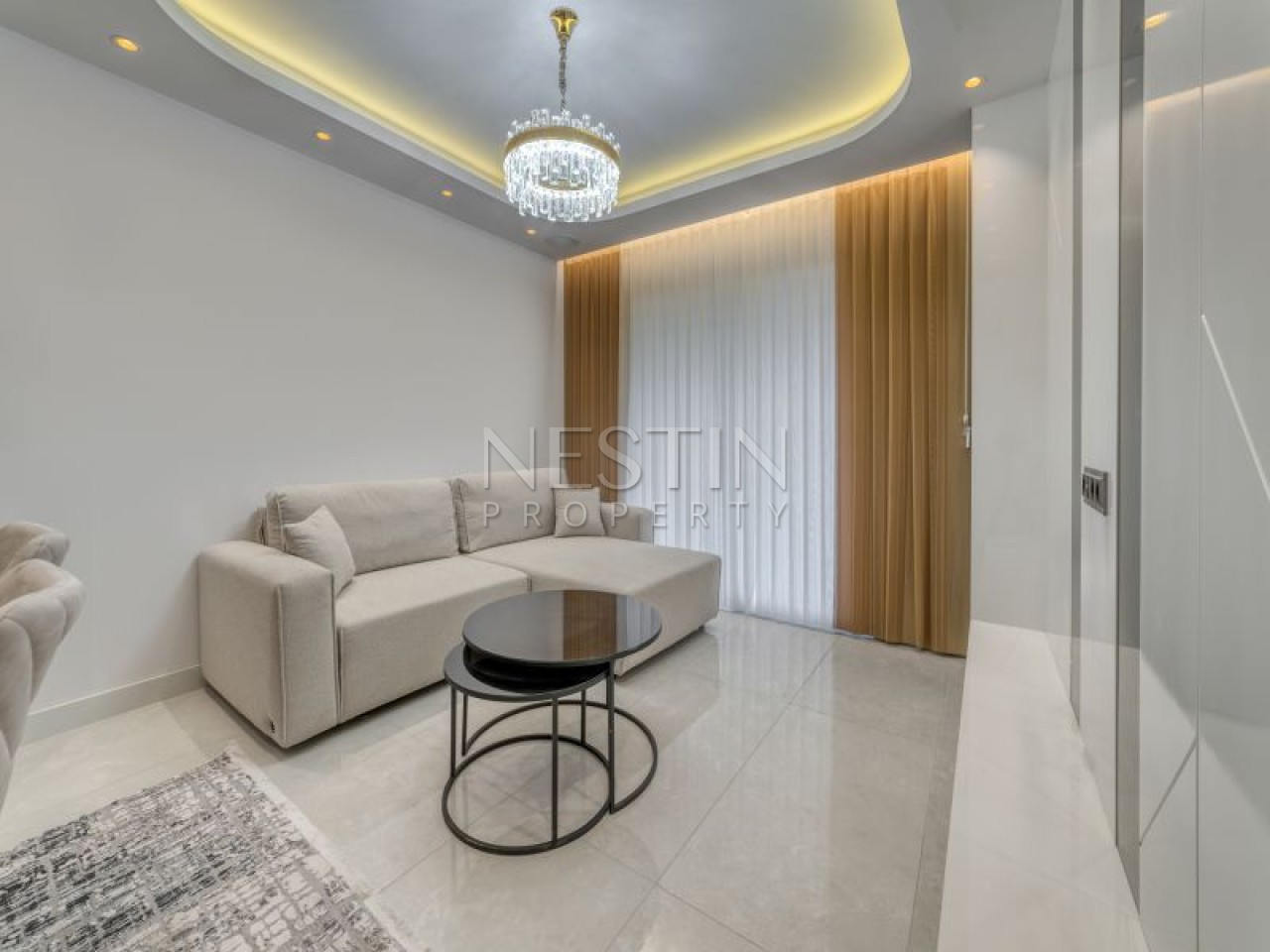 Новый проект на стадии строительства в районе Оба в 300 м от моря фото 16