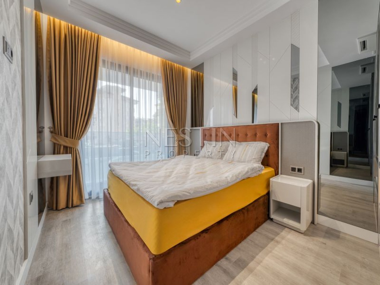 Новый проект на стадии строительства в районе Оба в 300 м от моря фото 21