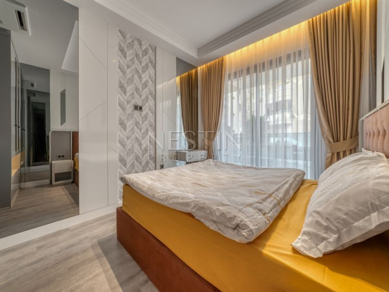 Новый проект на стадии строительства в районе Оба в 300 м от моря фото 22