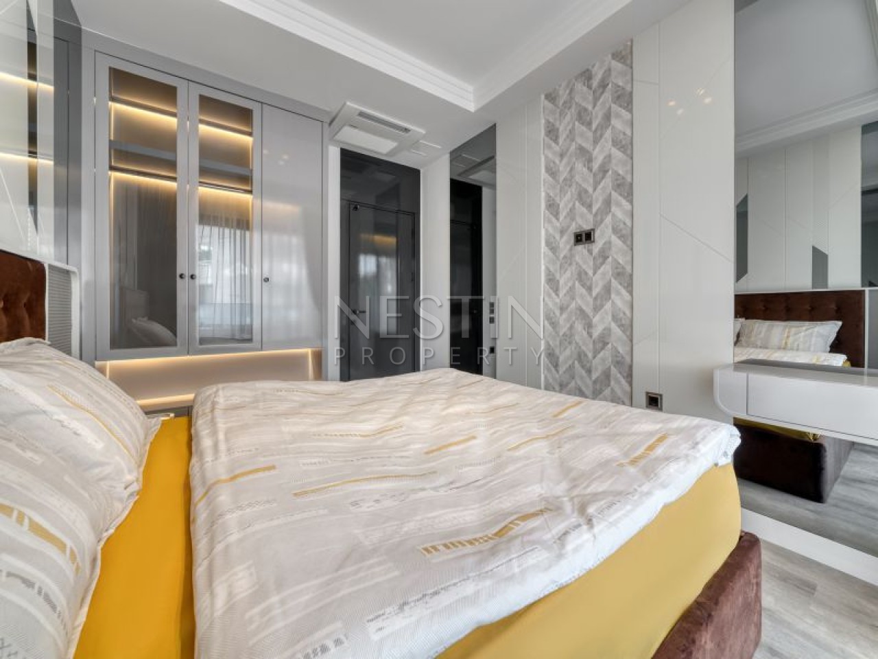 Новый проект на стадии строительства в районе Оба в 300 м от моря фото 23