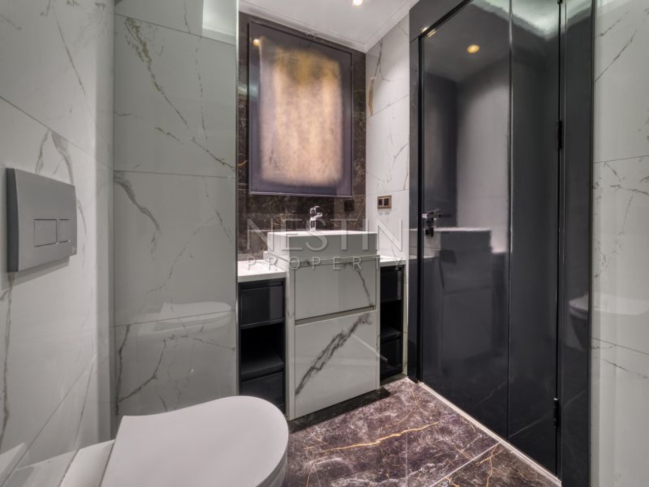 Новый проект на стадии строительства в районе Оба в 300 м от моря фото 26