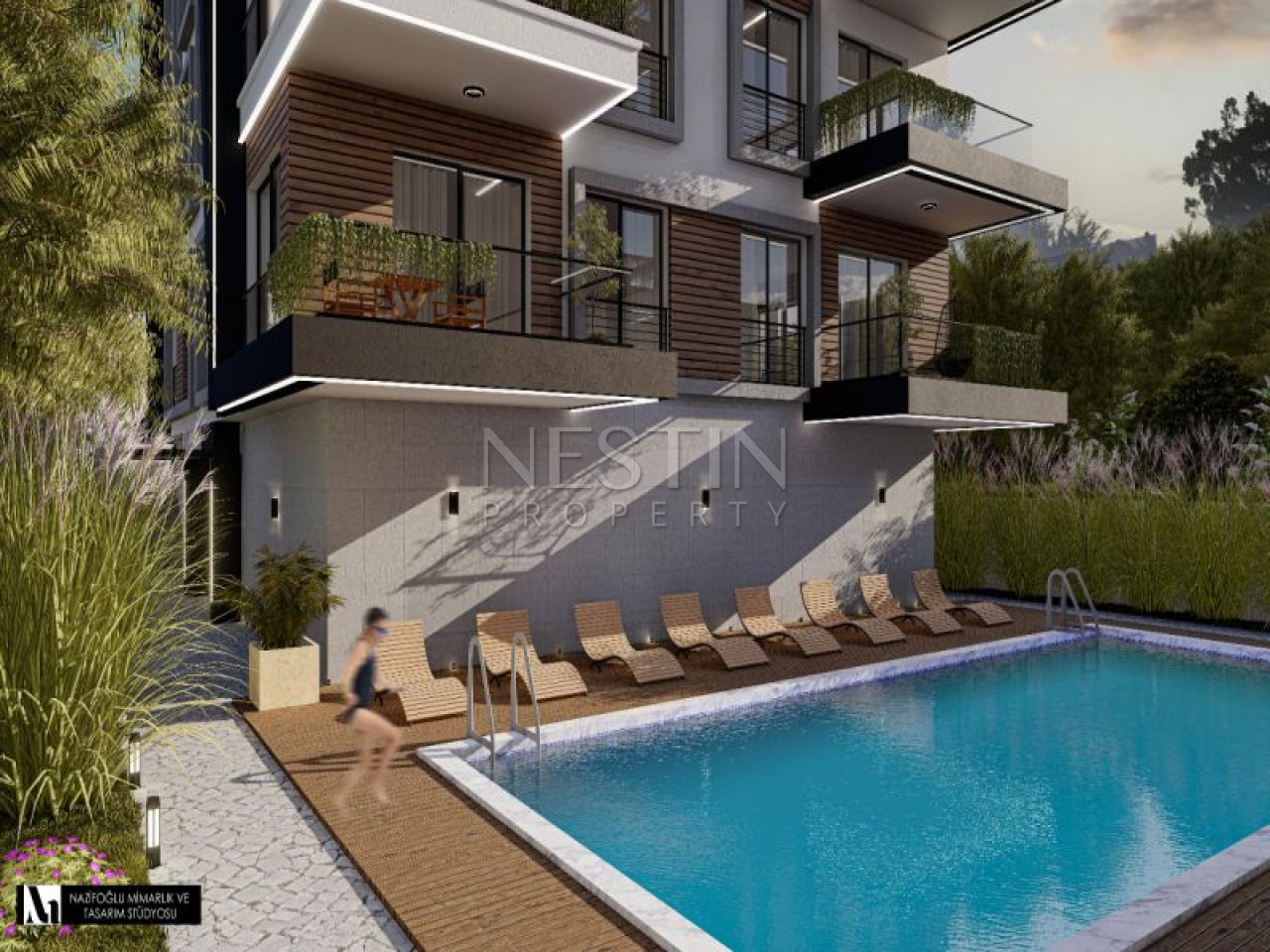 Новый жилой комплекс на стадии строительства в районе Махмутлар в 600 м от Средиземного моря фото 13