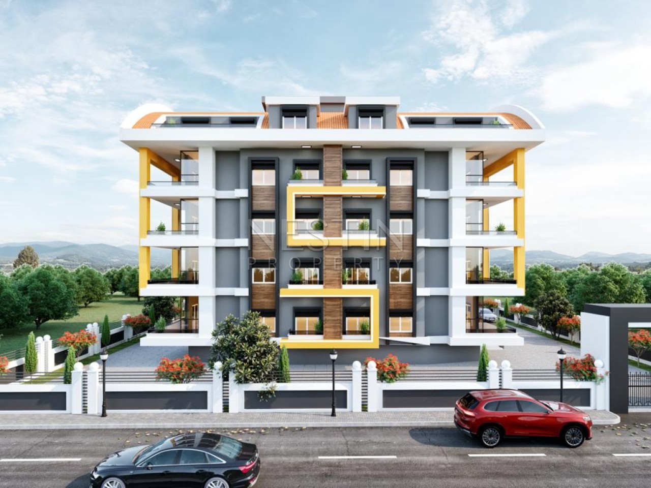 Новый жилой комплекс в районе Паяллар в 1400 м от Средиземного моря фото 3