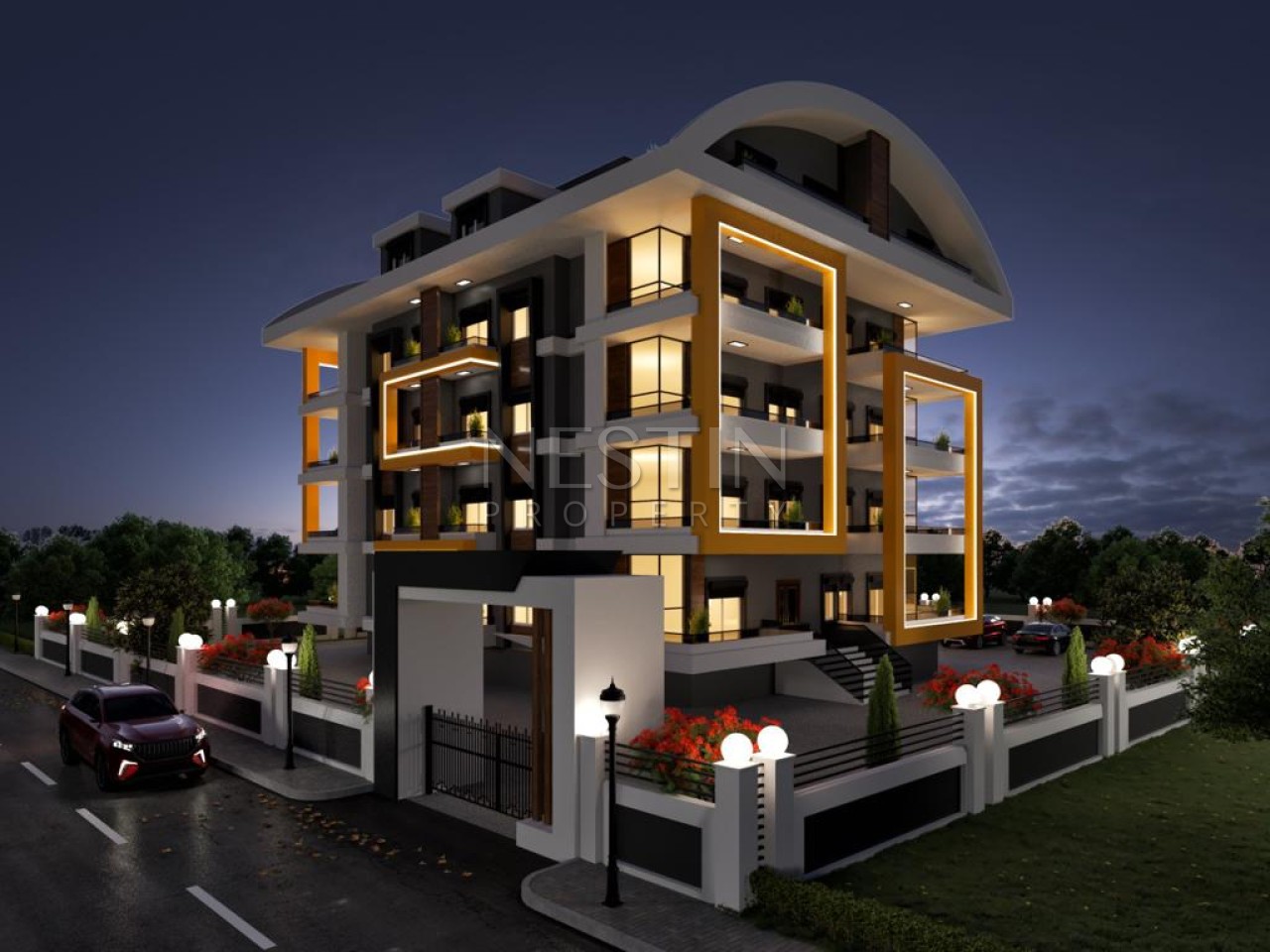 Новый жилой комплекс в районе Паяллар в 1400 м от Средиземного моря фото 7