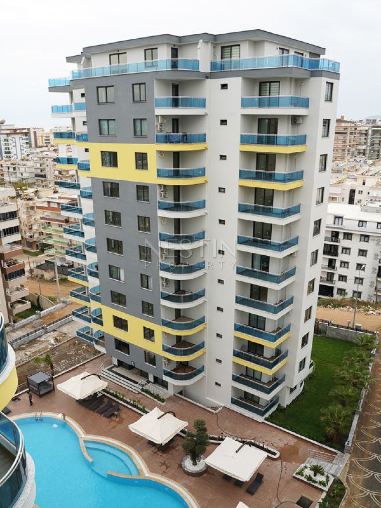 Новый жилой комплекс в районе Махмутлар в 400 м от Средиземного моря. фото 2