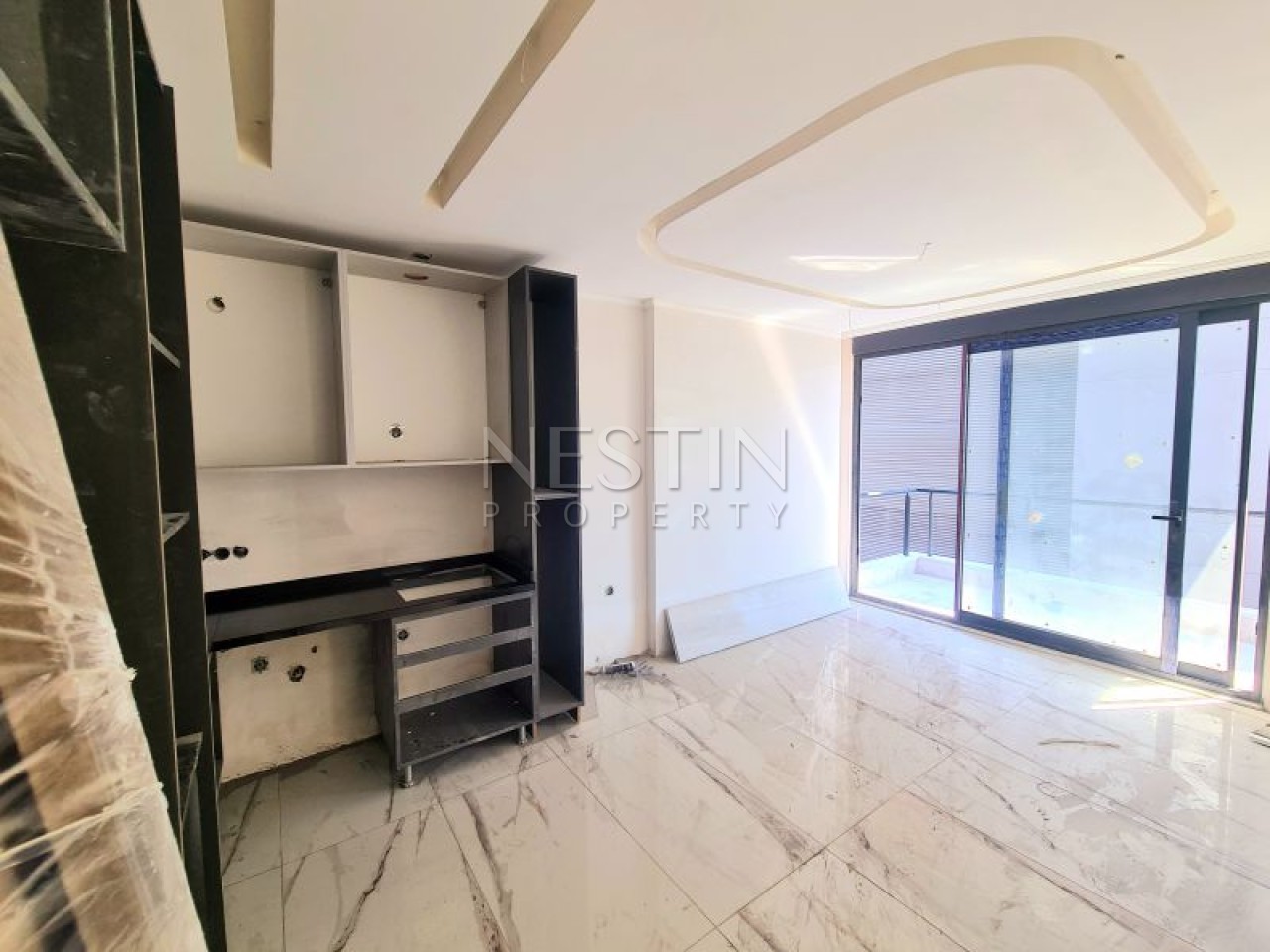 Hовый жилой комплекс на стадии строительства в городе Алания, в районе Кестель в 230 м от Средиземного моря фото 7