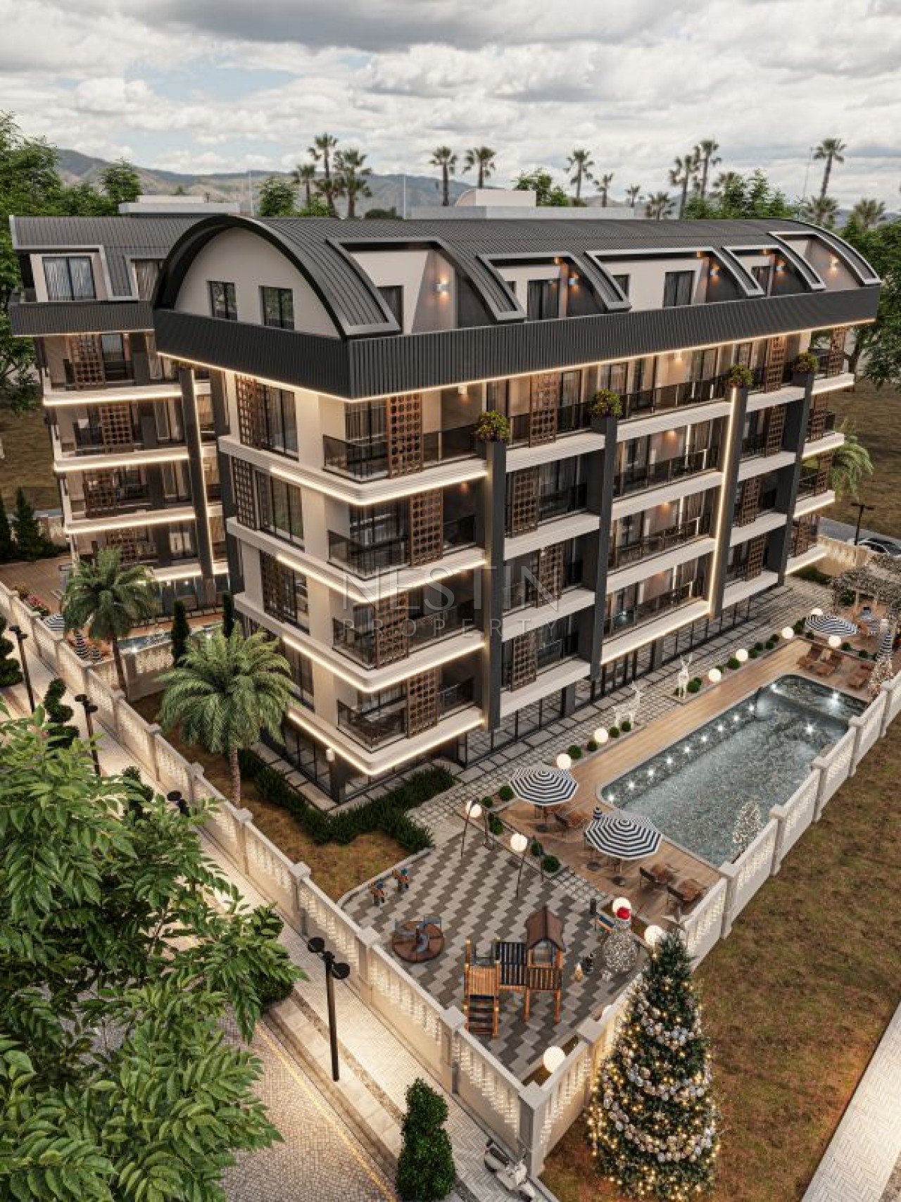 Hовый жилой комплекс в районе Оба, в 2600 м от Средиземного моря фото 2