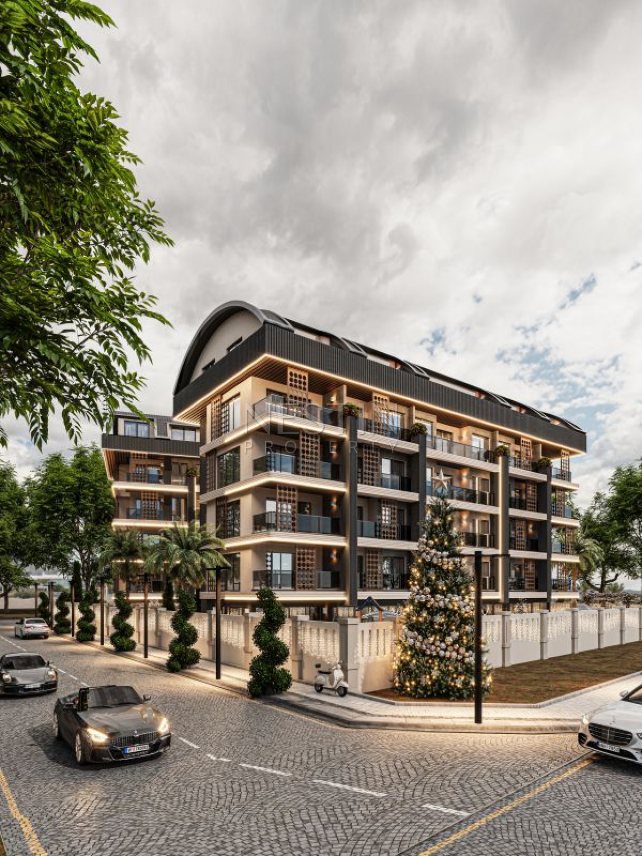 Hовый жилой комплекс в районе Оба, в 2600 м от Средиземного моря фото 4