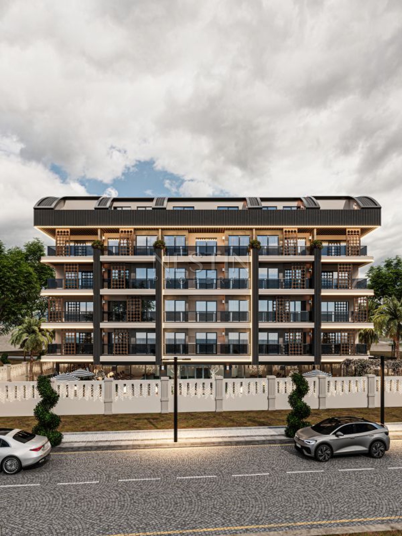 Hовый жилой комплекс в районе Оба, в 2600 м от Средиземного моря фото 5