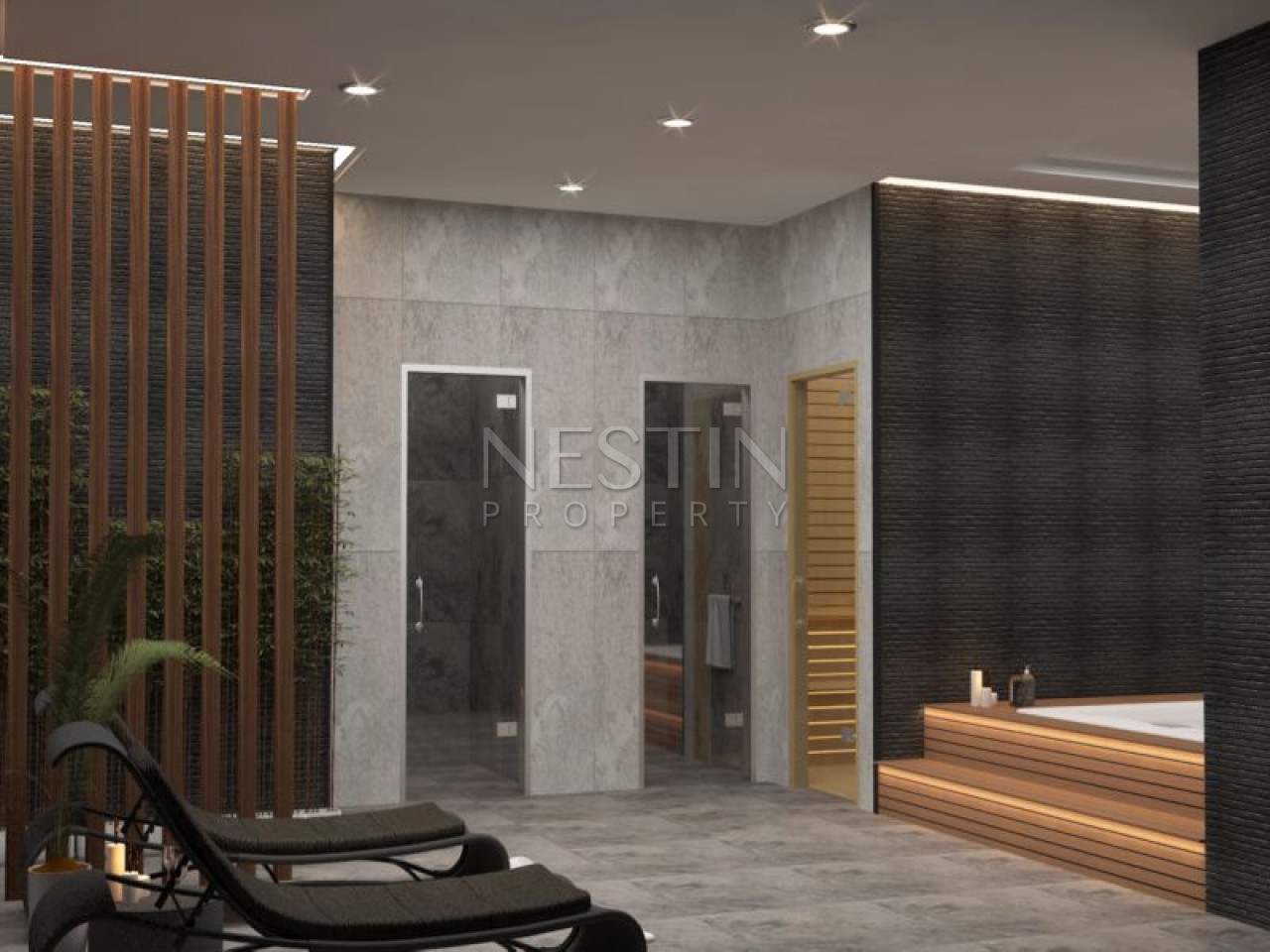 Стильный проект нового жилого комплекса в центре города Аланья фото 34