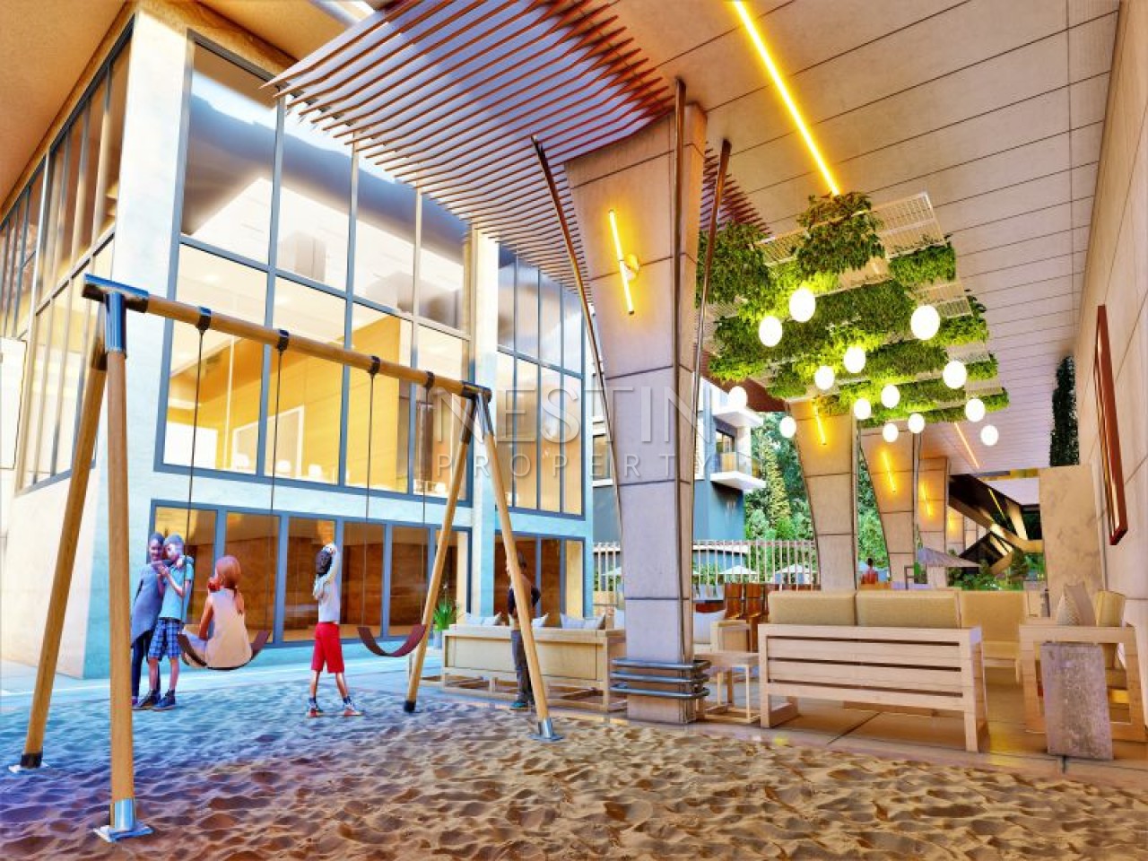 Стильный проект нового жилого комплекса в центре города Аланья фото 41