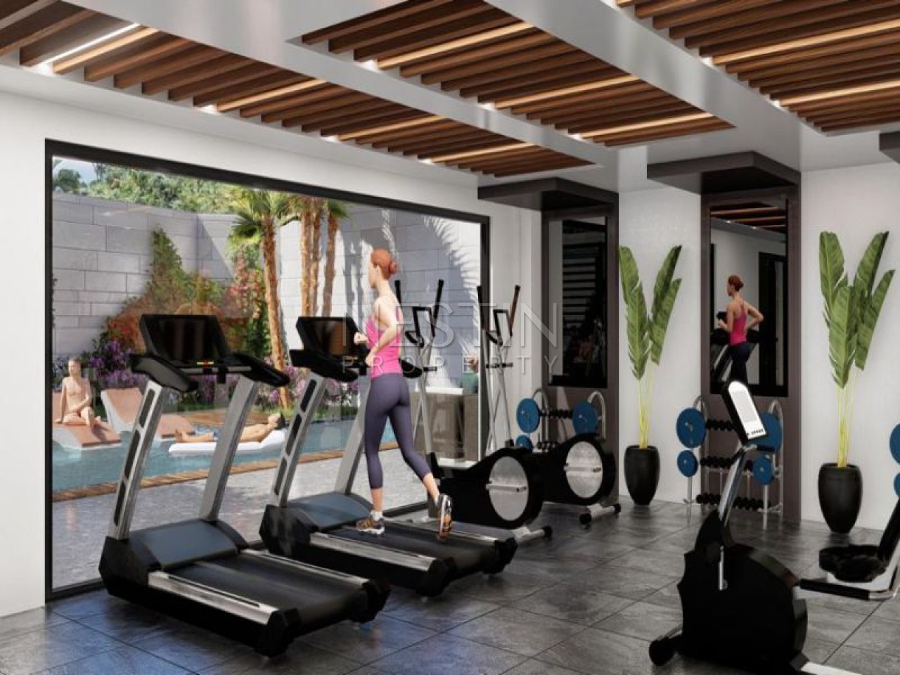 Стильный проект нового жилого комплекса в центре города Аланья фото 45