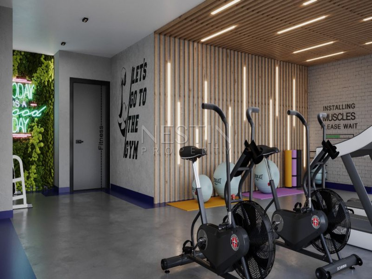 Стильный проект нового жилого комплекса в центре города Аланья фото 46