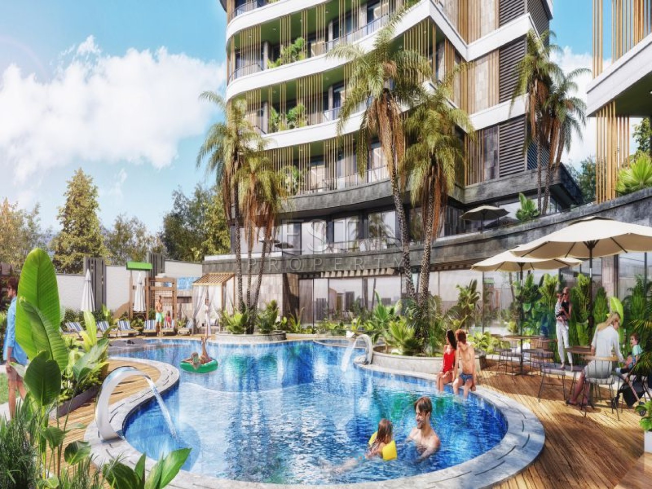 Новый жилой комплекс на стадии строительства в районе Обa фото 2