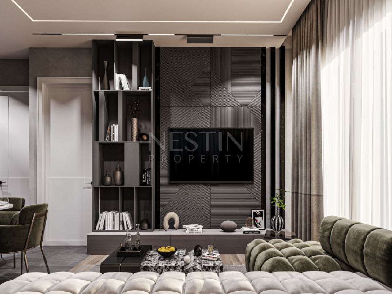 Новый жилой комплекс на стадии строительства в районе Обa фото 11