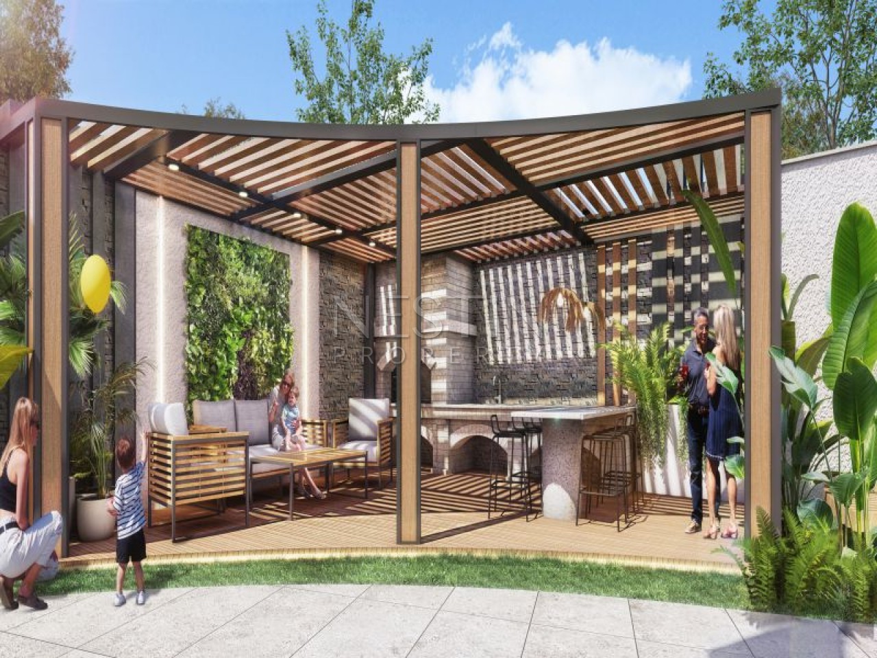 Новый жилой комплекс на стадии строительства в районе Обa фото 26