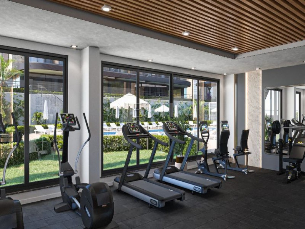 Hовый жилой комплекс на стадии строительства в центре Алании в районе Чиплаклы в 2800 метрах от Cредиземного моря. фото 29