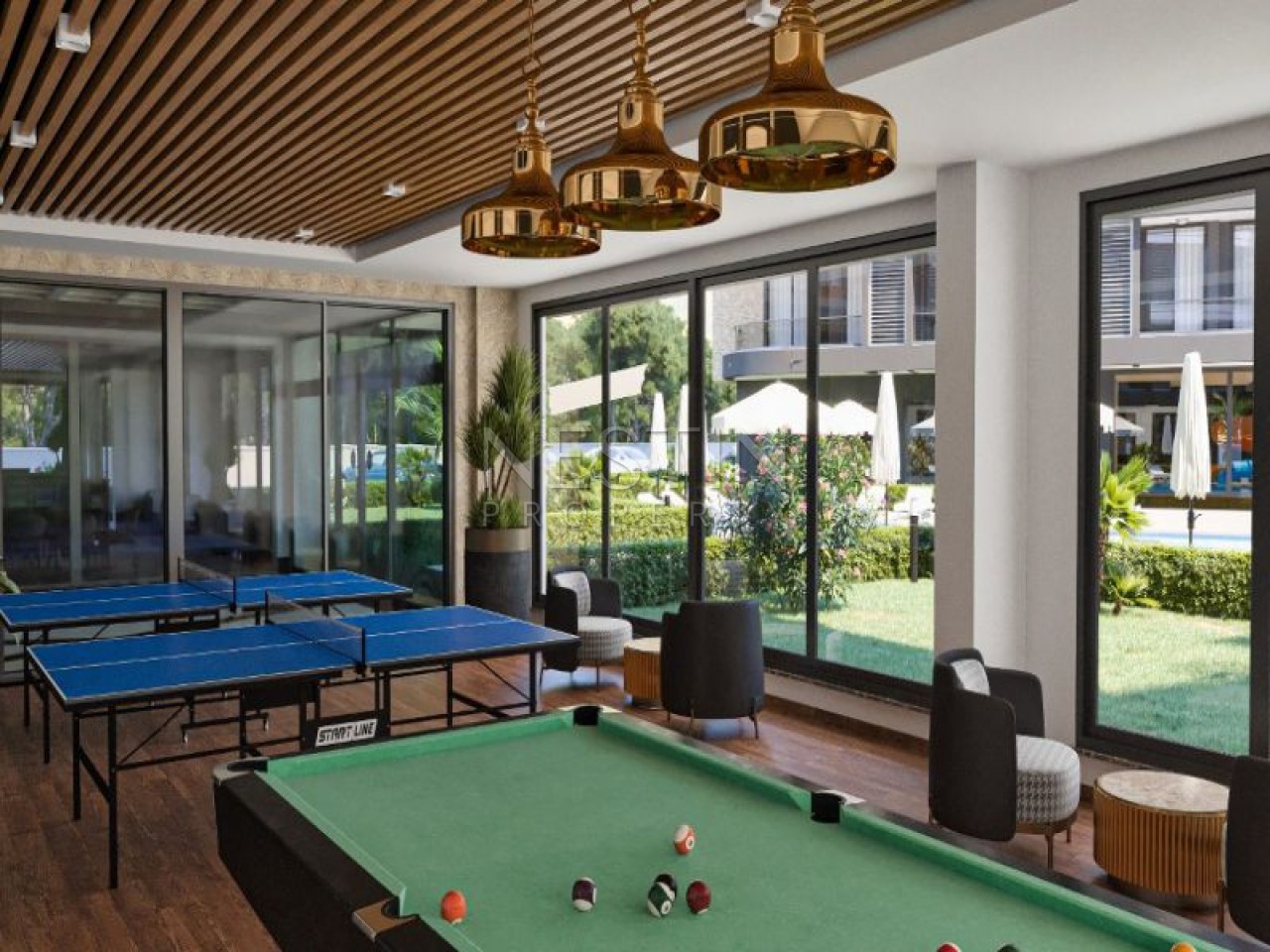 Hовый жилой комплекс на стадии строительства в центре Алании в районе Чиплаклы в 2800 метрах от Cредиземного моря. фото 30