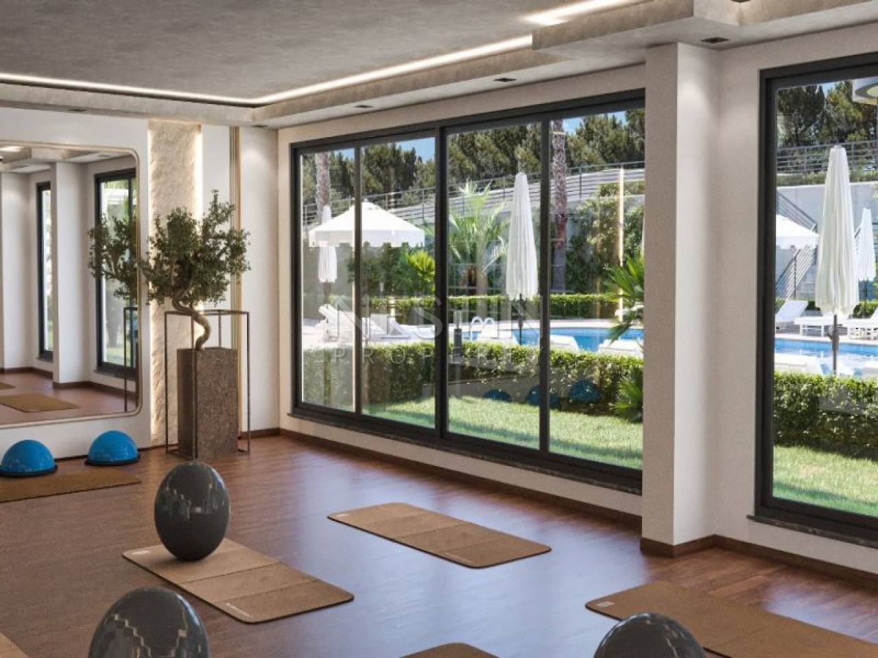 Hовый жилой комплекс на стадии строительства в центре Алании в районе Чиплаклы в 2800 метрах от Cредиземного моря. фото 31