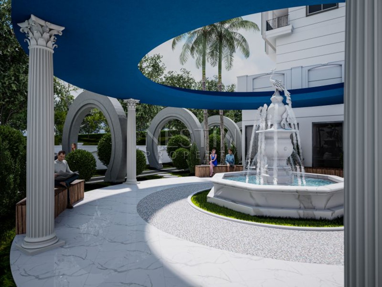 Квартира в районе Махмутлар в новом ЖК в 1500 м от Средиземного моря фото 26