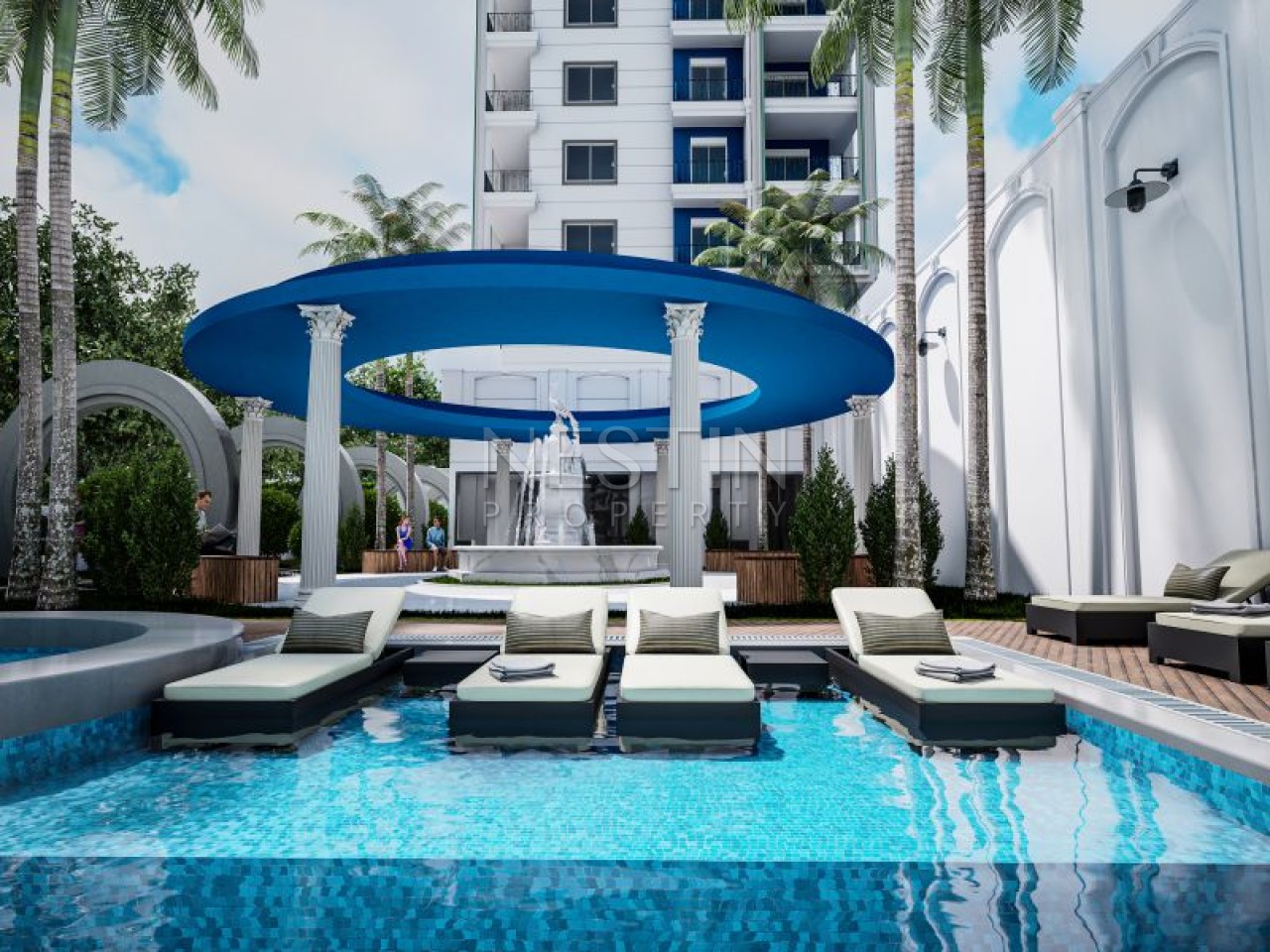 Квартира в районе Махмутлар в новом ЖК в 1500 м от Средиземного моря фото 31