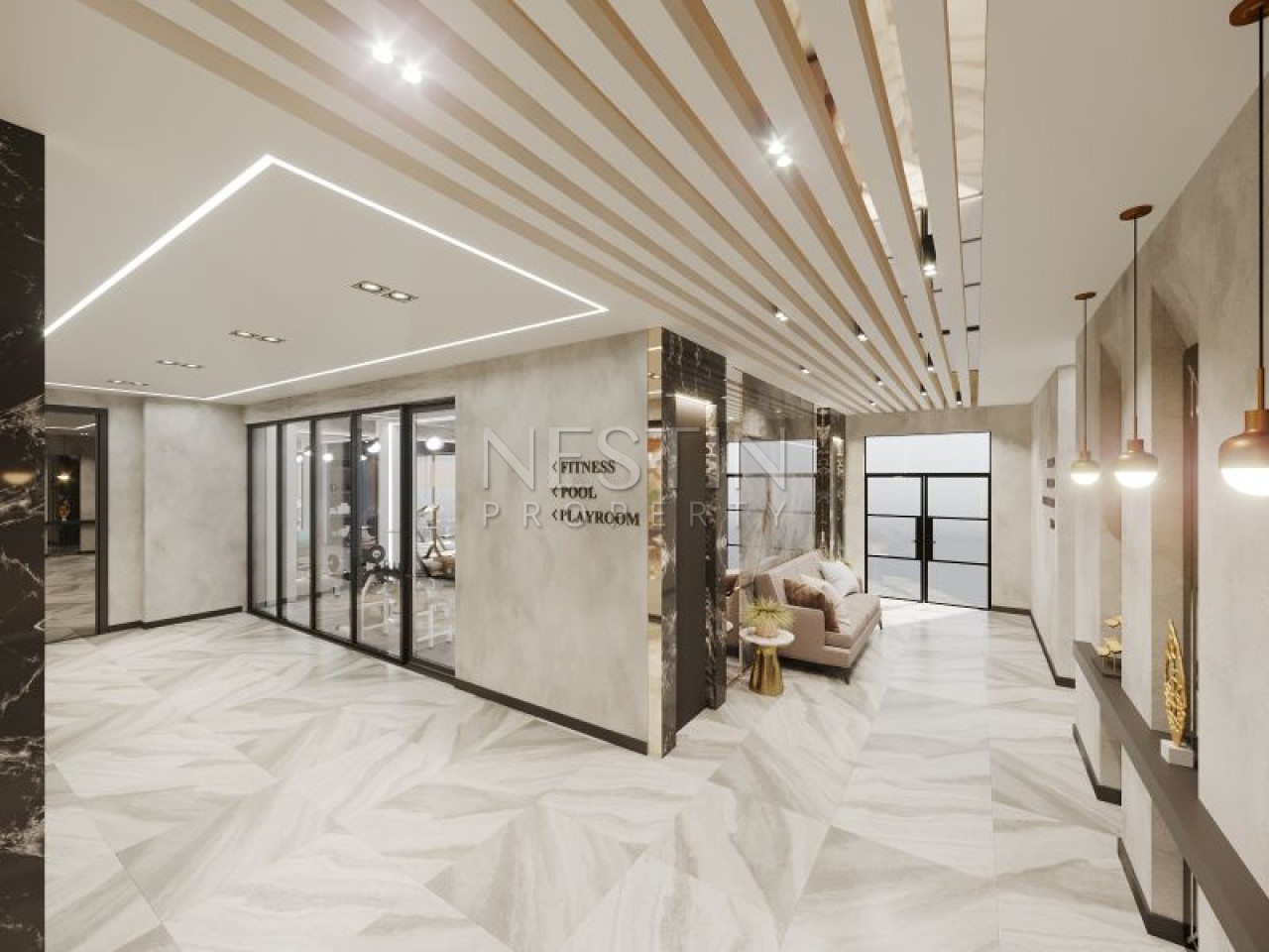 Квартира в районе Махмутлар в новом ЖК в 1500 м от Средиземного моря фото 37