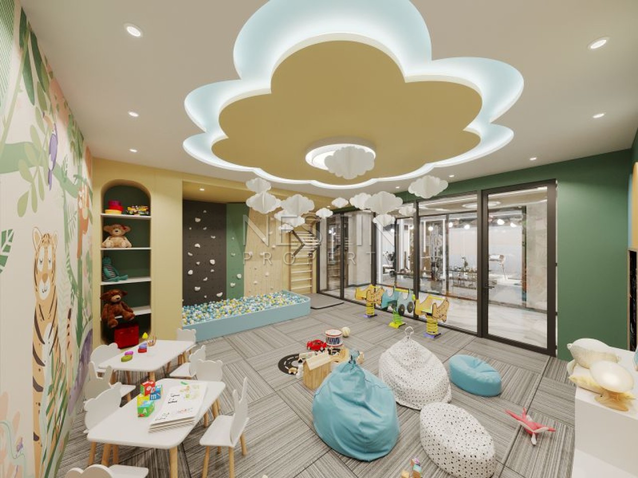 Квартира в районе Махмутлар в новом ЖК в 1500 м от Средиземного моря фото 53