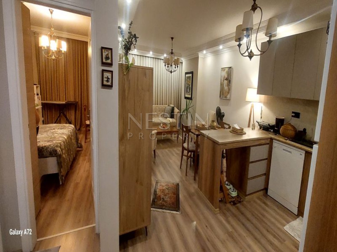 Квартира 1+1 в районе Тосмур в 450 м от Средиземного моря фото 2