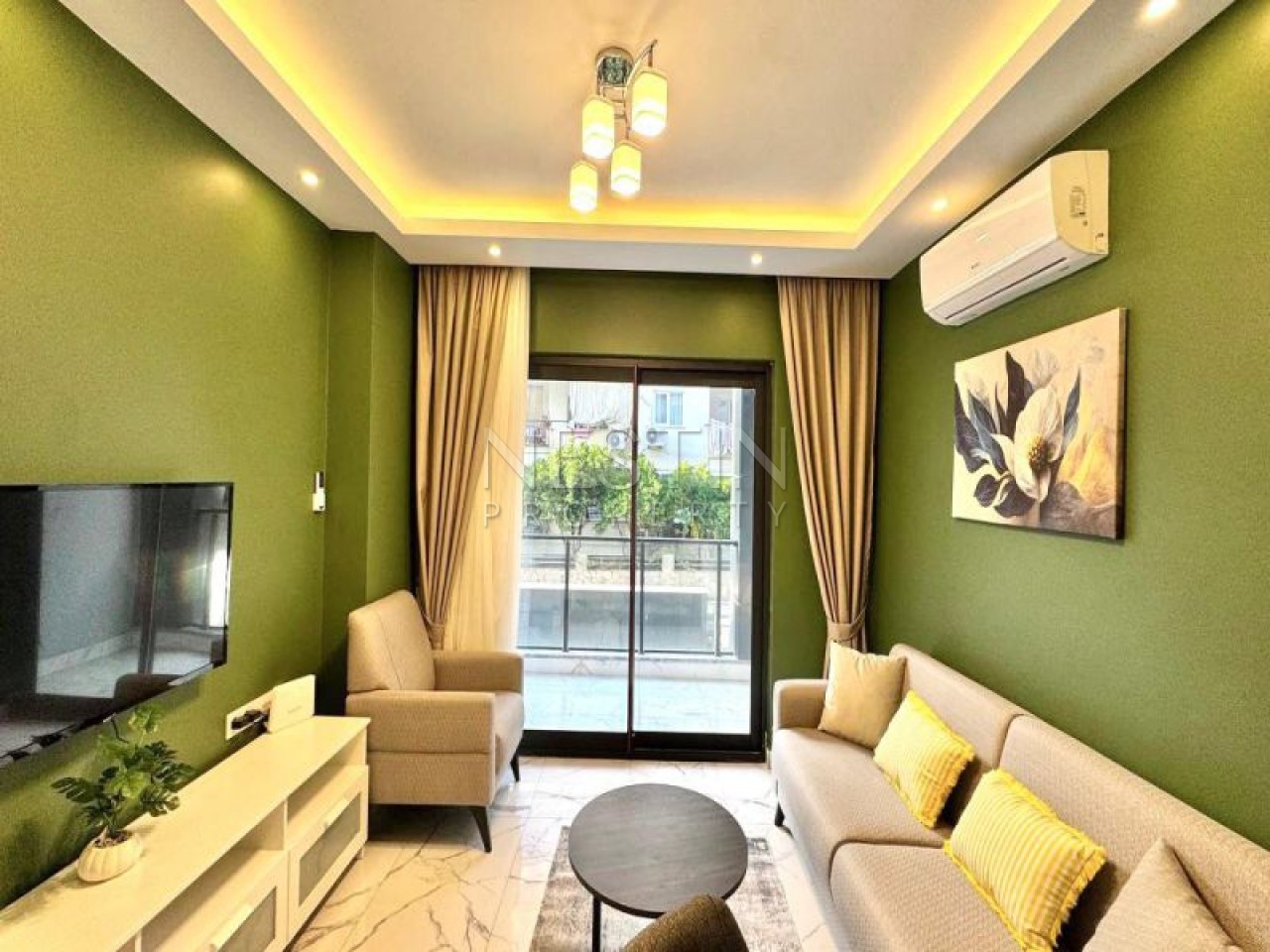 Kвартирa 1+1 в центре города Аланья в 900 м от пляжа Клеопатра фото 5