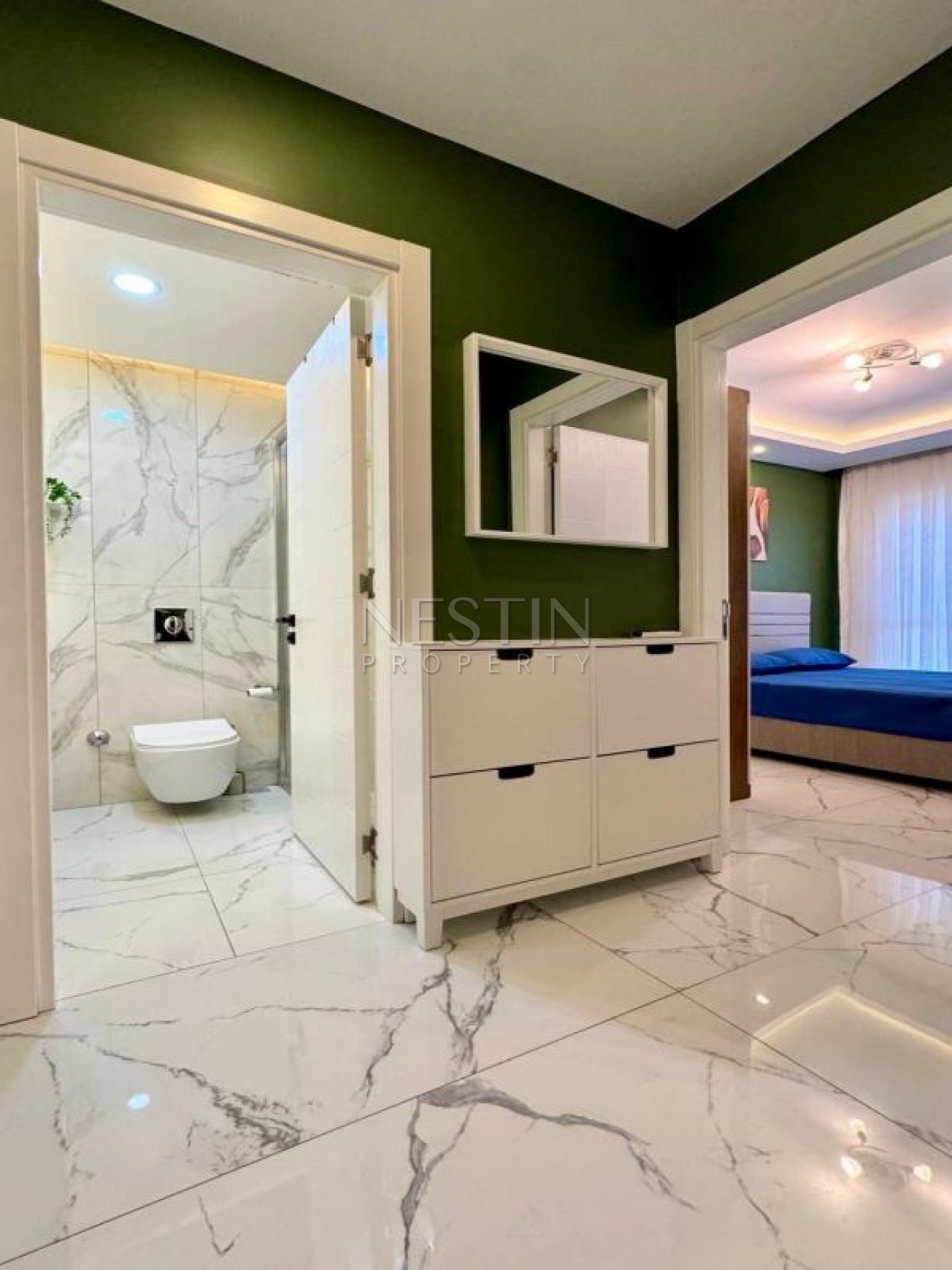 Kвартирa 1+1 в центре города Аланья в 900 м от пляжа Клеопатра фото 11