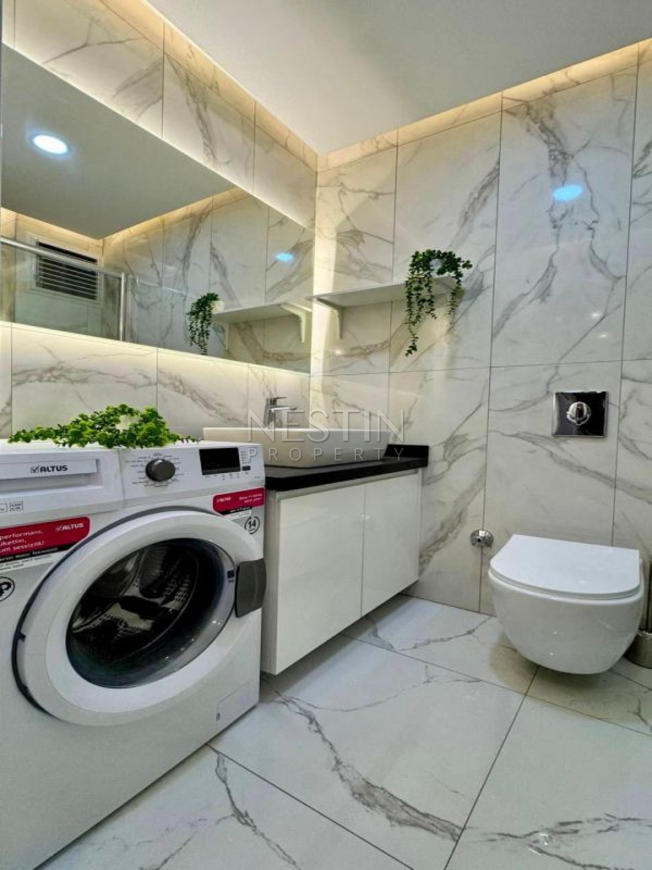 Kвартирa 1+1 в центре города Аланья в 900 м от пляжа Клеопатра фото 12